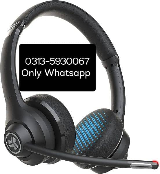 jlab go work wireless headset with microphone calling headphone 2 conn 0