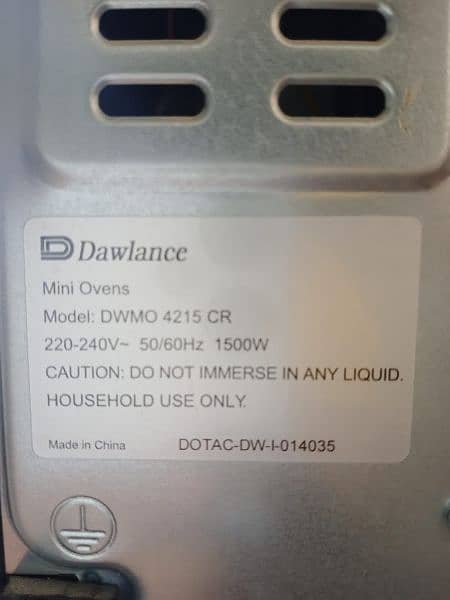 Dawlance DWMO-4215CR Oven 4