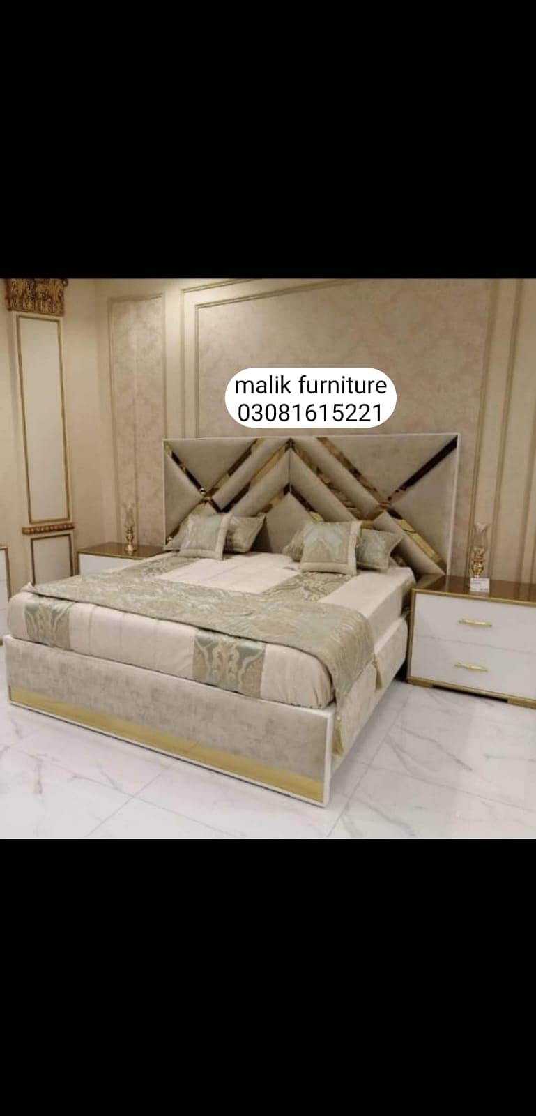 Poshish bed\Bed set\double bed\king size bed\single bed 14