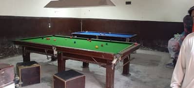 Snooker tables, Video games and Football game 0