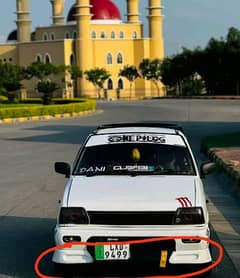 Suzuki mehran front bumper kit