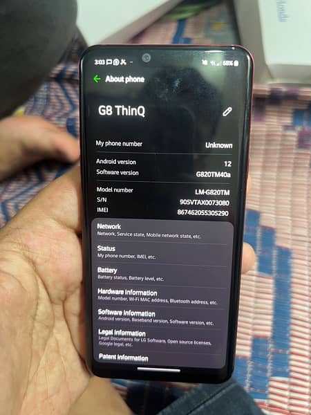 lg g8 thinq 6+128 3