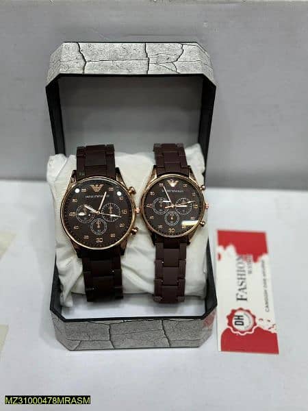 couple's formal analogue watch 1