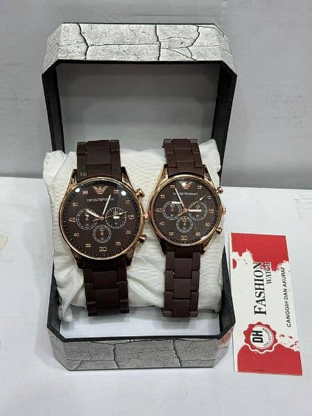 couple's formal analogue watch 2