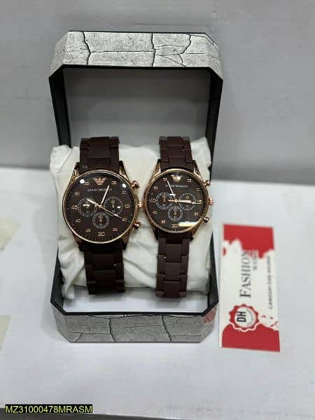 couple's formal analogue watch 3