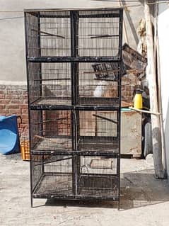 8 portion cage