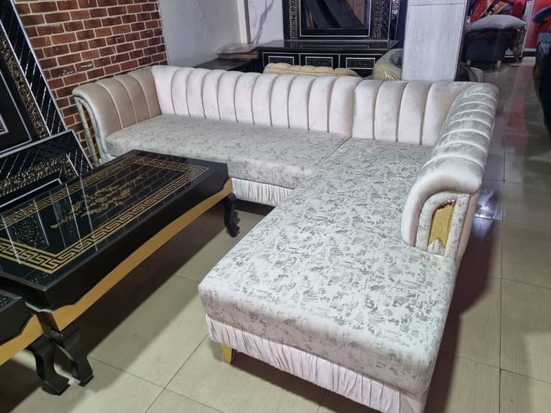 L shape Sofa Set/5 seater sofa set / sofa set / sofa / Furniture 7