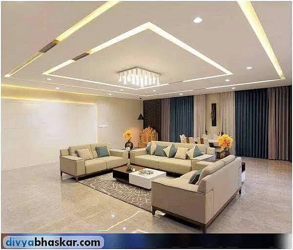 False ceiling /2 by 2 Ceiling /Gypsum ceiling/Roof ceiling/Pvc Ceiling 12