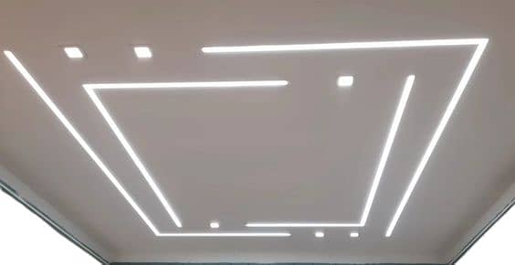 Gypsum ceiling / fancy ceiling / False ceiling / 2 by 2 Ceiling 12