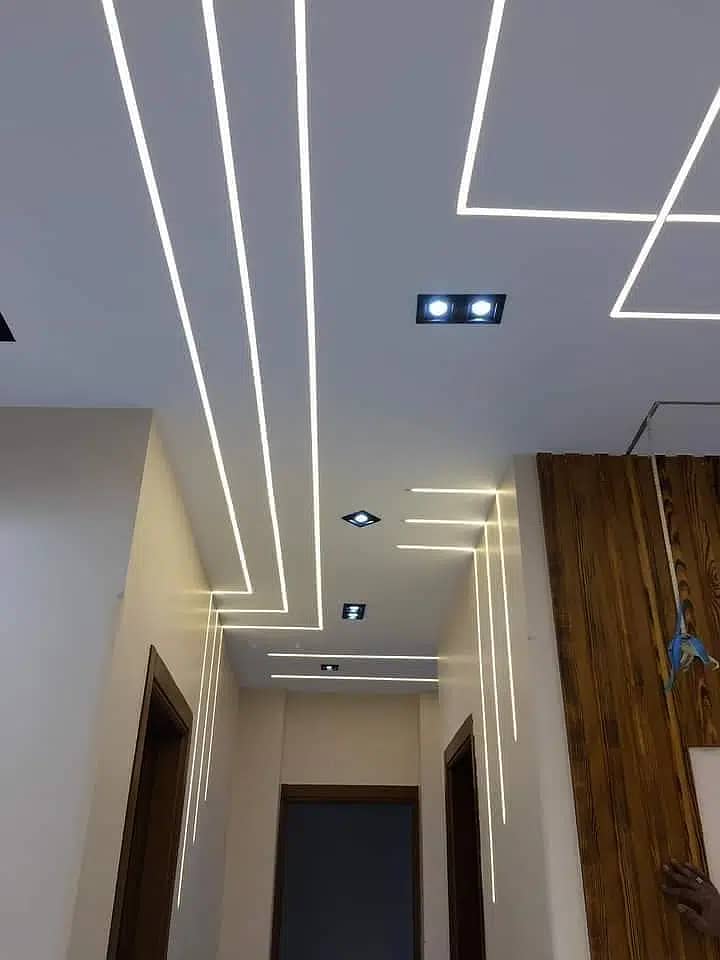 Gypsum ceiling / fancy ceiling / False ceiling / 2 by 2 Ceiling 15