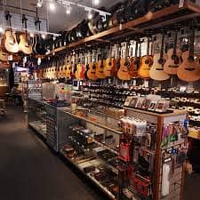 Quality guitars collection at Acoustica guitar shop