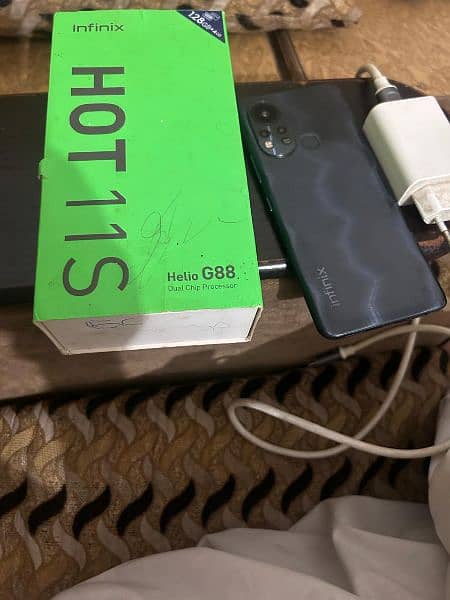 infinix hot 11s 4 GB ram 128 storage hellio g88 chipset only whatsapp 1