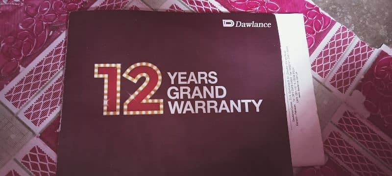 Dawlance freezer with warranty card . . . 2 months used only 4