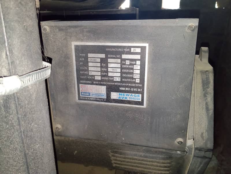 Used Generator 30 KVA (Ford Engine with Stamford Alternator) 9