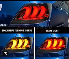 mark x back mustang style tail light