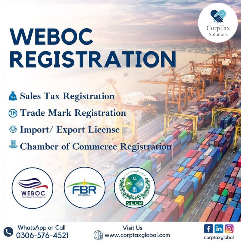 Company Registration | Tax Filer FBR | Income Tax Return | Sales Tax 3