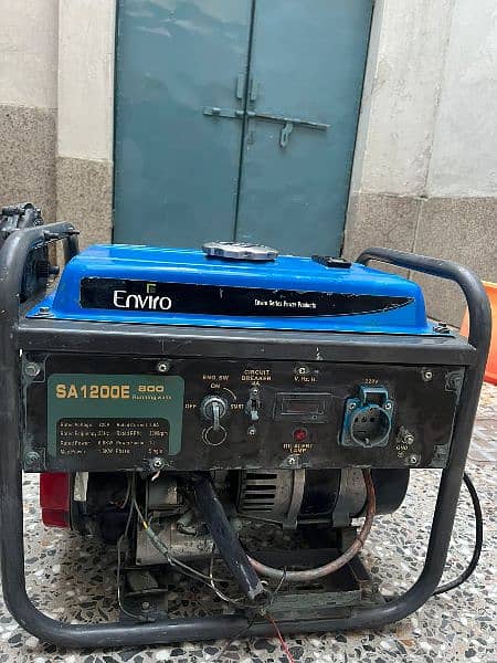 Enviro SA 1200 generator 1