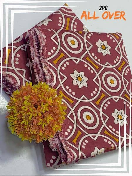 •  Fabric: Cotton Lawn
2 PCs unstiched dress 4