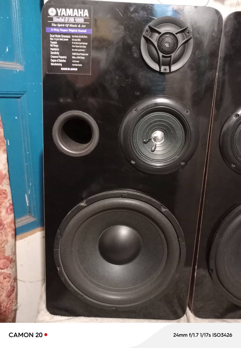 Yamaha subwoofer 10 inch 6