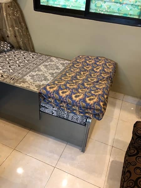 single bed / home furniture / mater matress 2