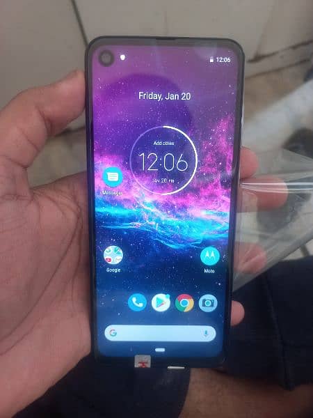 motorola One Action 6/128 gb pta approved Fresh kit hai 1