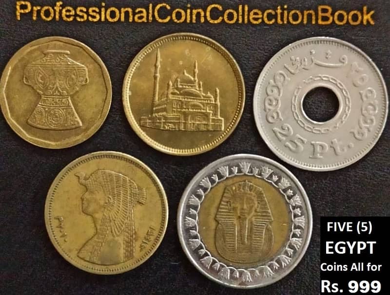 Antique African Countries Coins (Kenya, South Africa, Egypt, Morroco+ 3