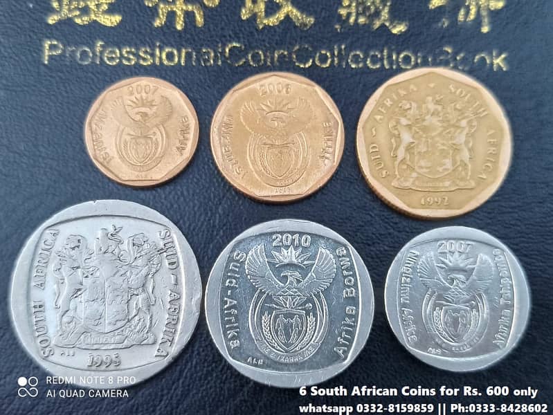 Antique African Countries Coins (Kenya, South Africa, Egypt, Morroco+ 13