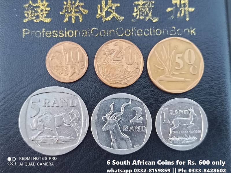 Antique African Countries Coins (Kenya, South Africa, Egypt, Morroco+ 14