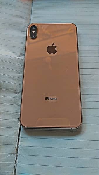 iPhone Xsmax gold colour 0