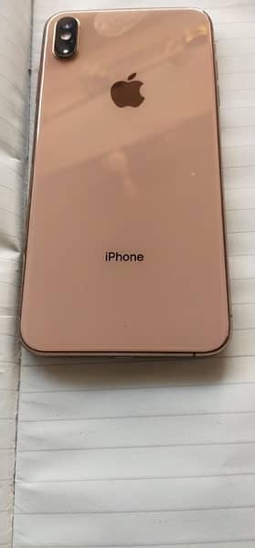 iPhone Xsmax gold colour 6