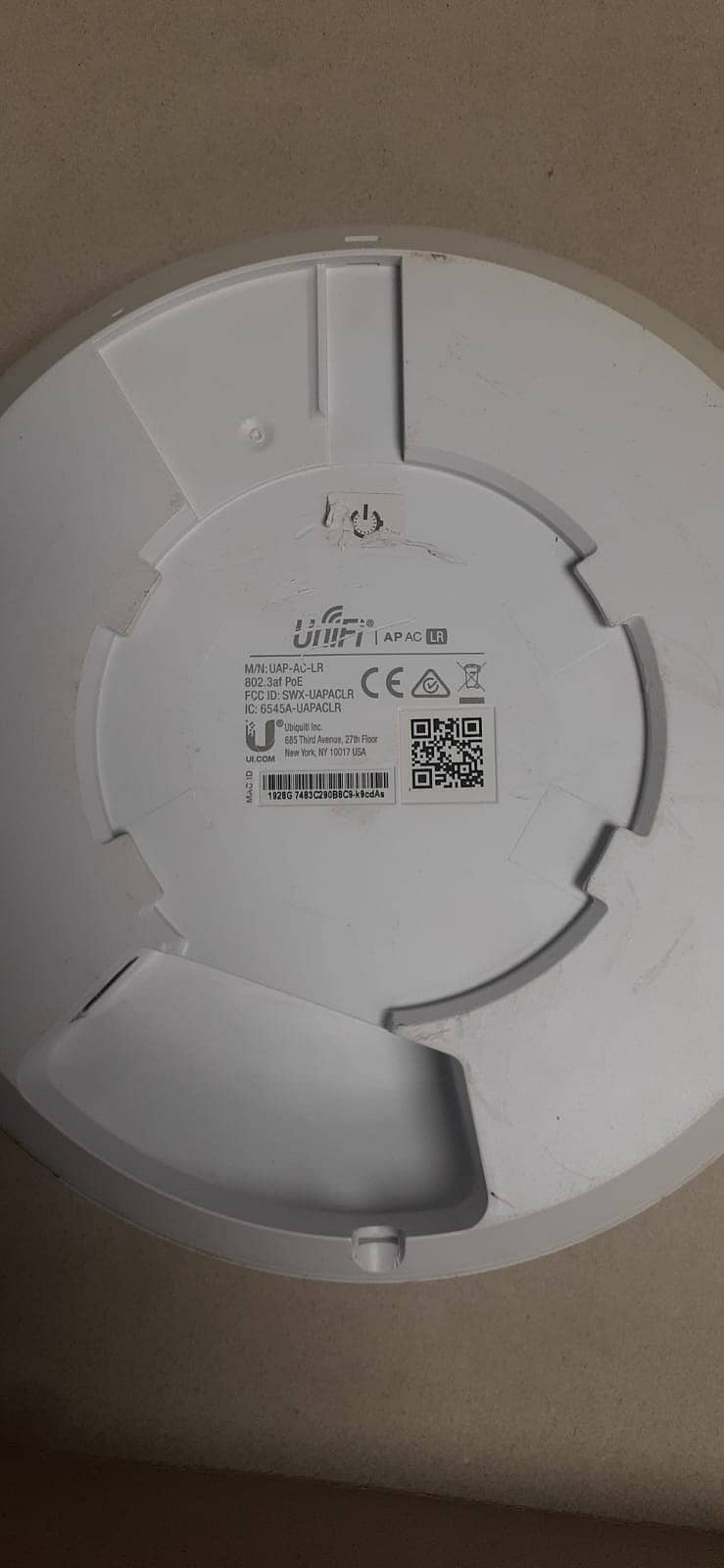 Ubiquiti UniFi AP-AC-LR | UAP-AC-LR | Access Point (Branded Used) 1