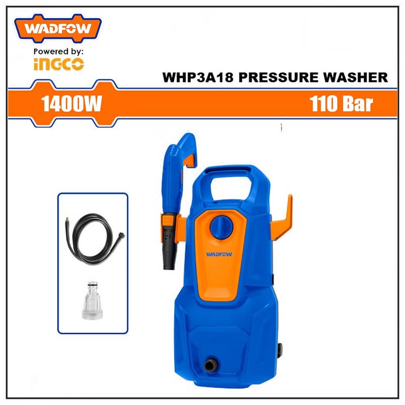 Car washer 1800 watt 150Bar New Ingco & Wadfow 1