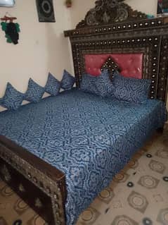 double bed  price 25000 /03151914040