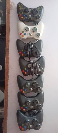 Xbox 360 controller wired and wireless