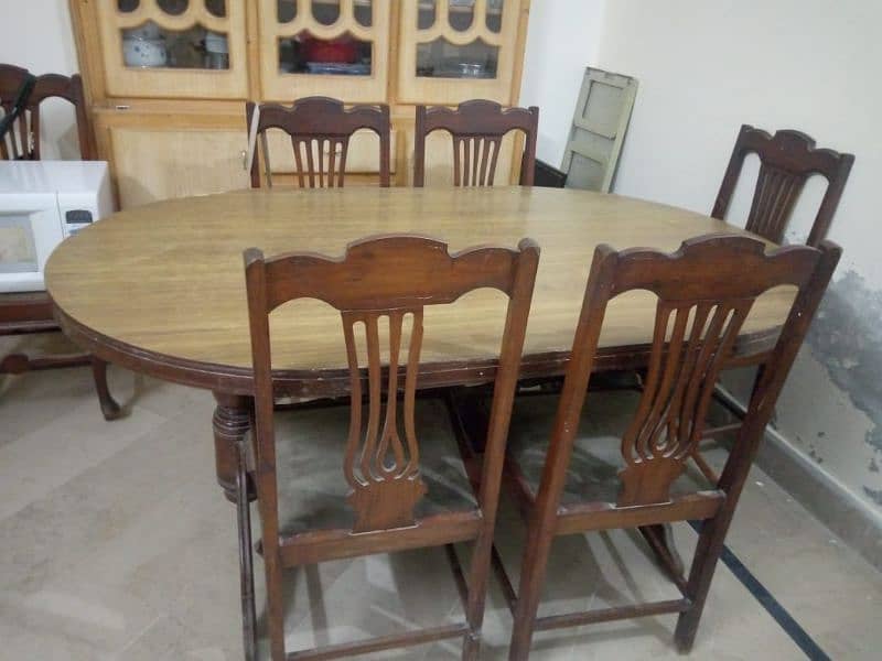 Dinning Table With 6 Chairs Is Up For Sale 2