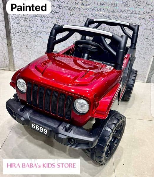 Kids Jeep / Car / Battery Operated / Electric / Doube / Toy seller / 14