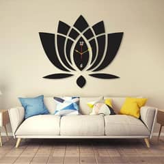 Flower Wall Clock