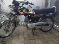 HONDA CD 70 MODEL 2022 BLACK