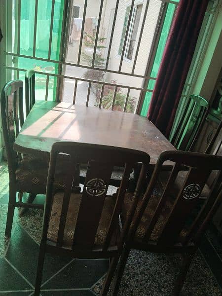 dining table with 6 chairs 0