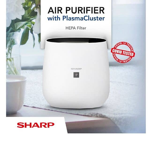 Sharp Air Purifier With Plasmacluster And Hepa 4