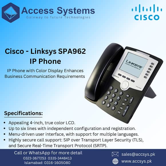 IP Phones | Cisco | 8845 | 8865 | Cisco7911 | Polycom VVX|0320-0419262 0