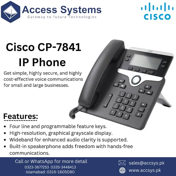 IP Phones | Cisco | 8845 | 8865 | Cisco7911 | Polycom VVX|0320-0419262 8