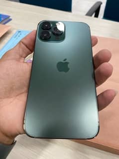 iphone 13Promax128GB JV. with box Green colour