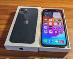 iPhone 13 jv 128 gb 10/10 with box 1 month use ( sim non active )