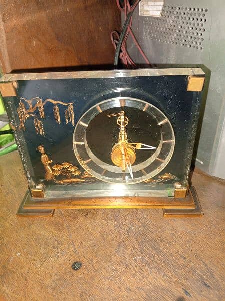 jaeger lecoultre Table clock 1960s 1