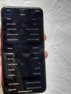 iphone 11 Pro max 256 GB Factory Unlock (only kit)