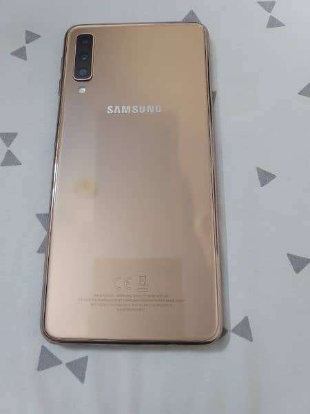 samsung A 7 2018 dual sim pta approve box 0