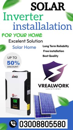 Solar Inverter/Sako Sunon Pro 5.5KW (1 years Warranty)