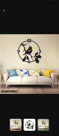 *Product Name*: Sparrow Dial Analogue Wall Clock 0