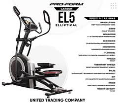 PROFORM Elliptical Trainer EL 5 Fitness Machine